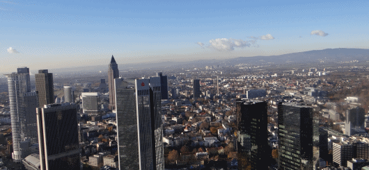 Bankenmetropole Frankfurt.